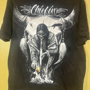 DGA David Gonzales Chicano Art T Shirt 2013 Native American Men’s L Tee